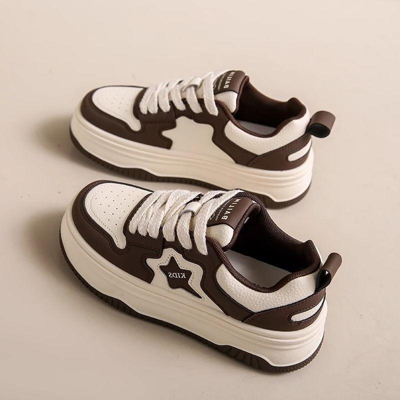 Popular Little White Shoes Women's Spring 2025 New Women's Shoes Versatile Casual Board Shoes Niche Student Sports Shoes Women