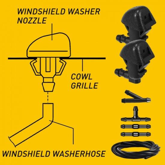 Genuine OEM For Honda Pilot Windshield Hood Nozzle 76810-SZA-A01ZA