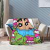 Crayon Shin-chans Cartoon Anime Blanket Warm Cozy Fluffy  Throw Blankets for Couch 50x60 Inch Multiple Sizes Rug Piece
