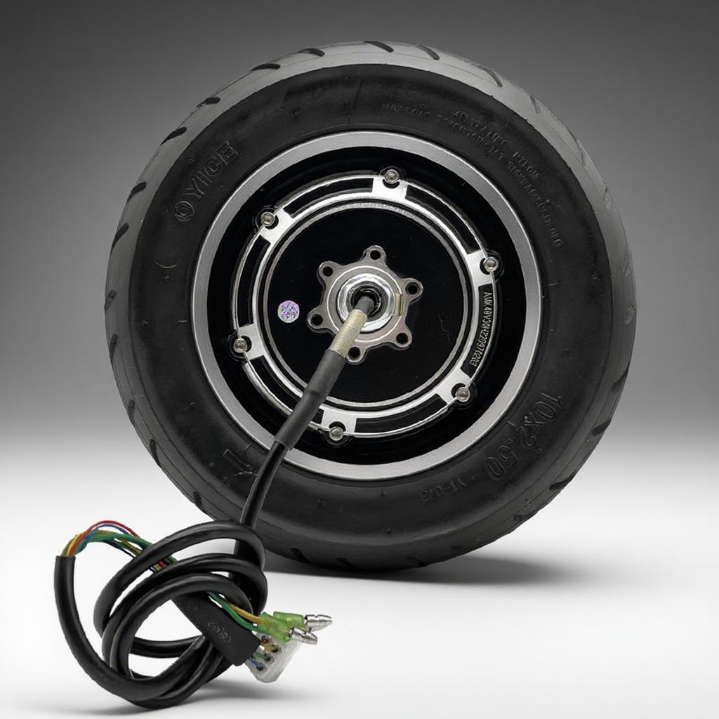 High Speed Scooter Motor Engine Motor for E-Scooter 36V 48V 350W Motor Rear Wheel Scooter Strengthen Tire Split Skateboard Motor