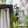 Cast Iron Branch Bird Hand-operated Doorbell Not Easy Rust Villa Courtyard Decoration Retro Garden Sundries Accessories