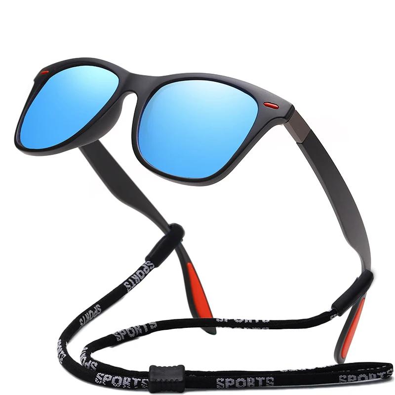 Retro Popular Outdoor Sunglasses for Men Women Travel Vacation Vintage Sun Glasses Shades Male Square Cycling Sports Eyeglasses