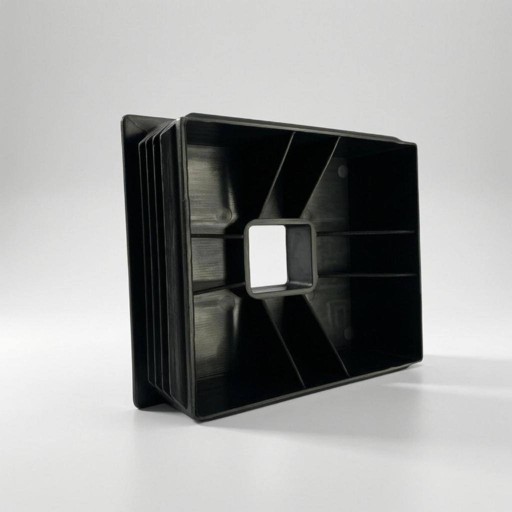 RV Accessories Guarding Square Bumper Cover with Central Opening Lightweight