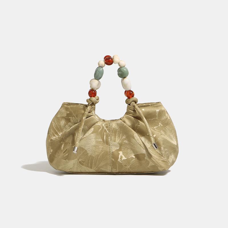 Damen plissierte Wolkentasche klein und exquisit elegant und luxuriös Nischendesign beliebte Fransen-Tasche neu