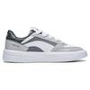 Li Ning Starlight Slip Resistant Abrasion Resistant Low top Skateboard Shoes Men's Gray White AGCT139-1
