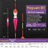 3pcs Buoyant Material Ice Fishing Float Multi-Color Buoy Floats  Carp Fishing