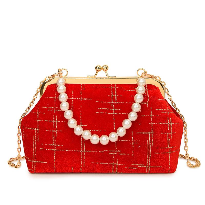 Fashionable Chain Bag Stylish and Simple Single-shoulder Shell Bag Casual Crossbody Bag