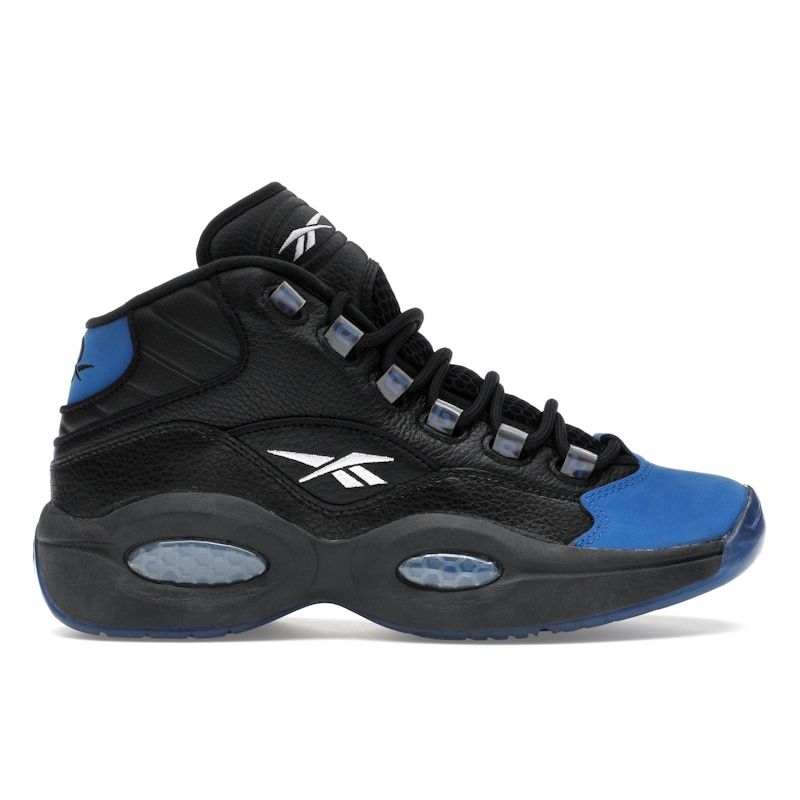 

Reebok Вопрос Средний черный вектор синие мужские кроссовки Core-черный белый 100033164 44