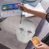 10ks Prázdná maska ​​Kreativní celoobličejová maska ​​Malitelná papírová maska ​​DIY Masquerade Mask Cosplay Mask Masquerade Příslušenství
