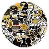 Stickers 50PCS ,Laptop Sticker Vinyl Stickers Car Sticker Motorcycle Luggage Decal Patches Skateboard Sticker DIY Decals