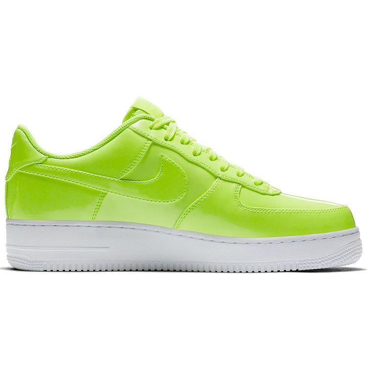 Nike Air Force 1 Ultraviolet 'Volt' Synthetic Leather Slip Resistant Cushioning Abrasion Resistant AJ9505-700