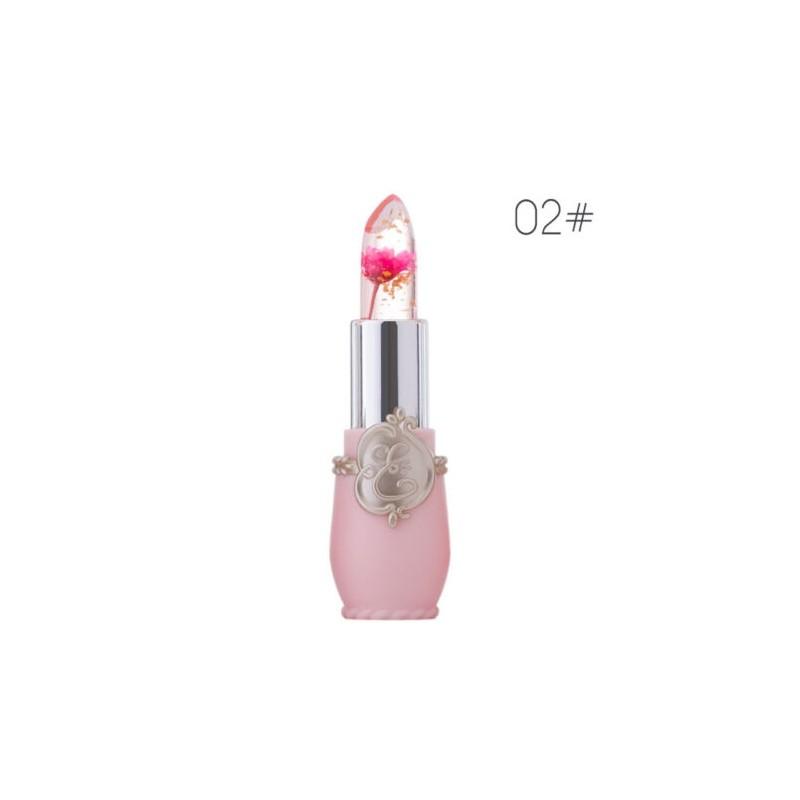 Premium Quality Flower Lipstick With Long-lasting Color-changing Magic Jelly Formula