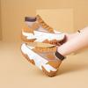 Pai sapatos 2023 verão novos sapatos femininos estudante rua tiro respirável sola grossa sapatos esportivos casuais z308