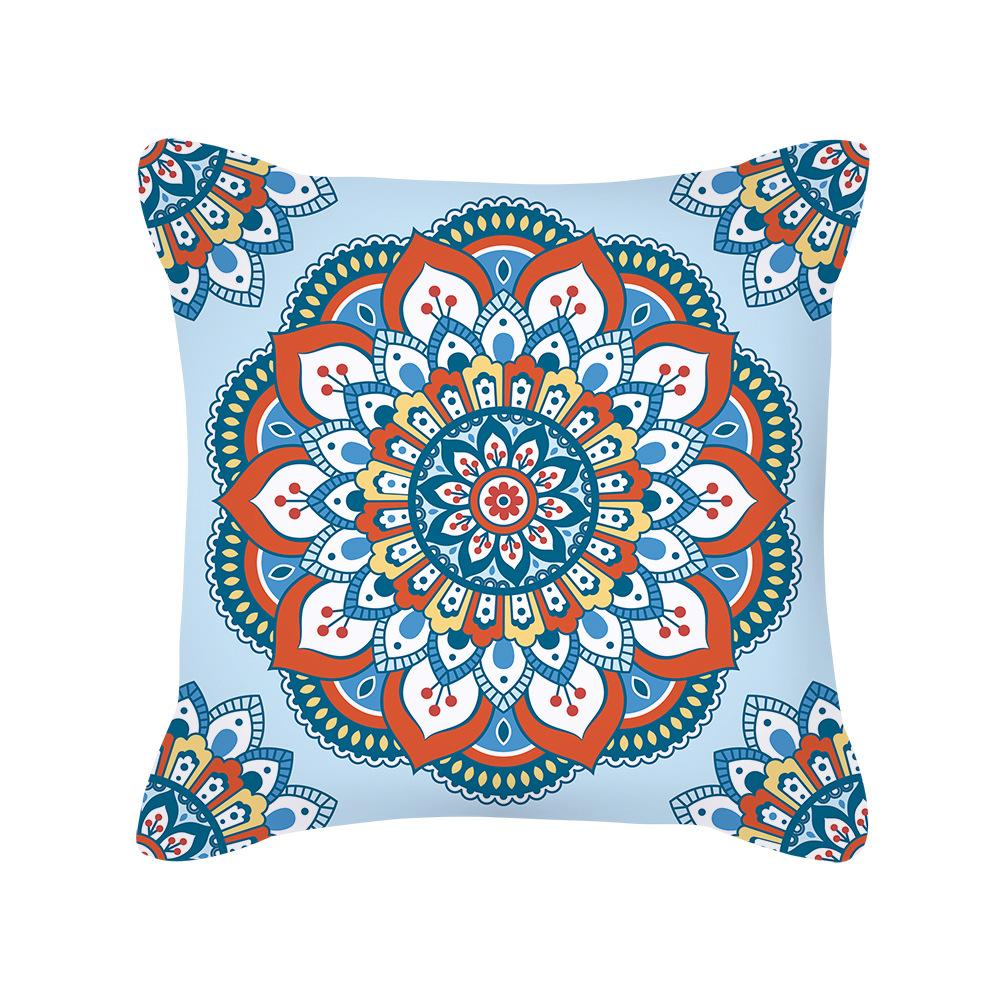 New Product Pillow Ins Nordic Style Geometric Pattern Plush Pillow Cover Sofa Cushion Cover