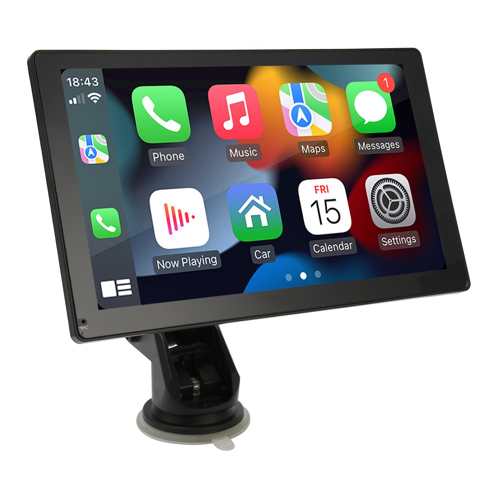 

9-дюймовый автомобильный MP5-плеер с сенсорным экраном, авто стерео, мультимедийный плеер с Bluetooth-радио и 12-светодиодной камерой