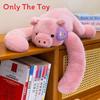 Raccoon Pig Panda Elephant Plush Animal Toy Geometric Cuddle Partner For Kids Bedroom Decor