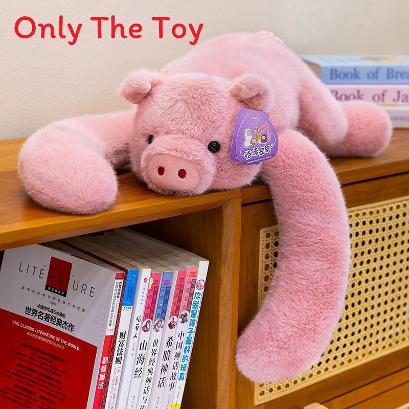Raccoon Pig Panda Elephant Plush Animal Toy Geometric Cuddle Partner For Kids Bedroom Decor