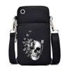 Flowers Fashion Women's Mobile Phone Bag Universal Women's Wrist Purse Messenger Bag