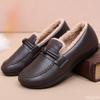 Fashion Winter New Plush Thick Cotton Shoes Anti Slip Warm for Middle-aged  Elderly People Soft Soled Cotton Shoes for Women