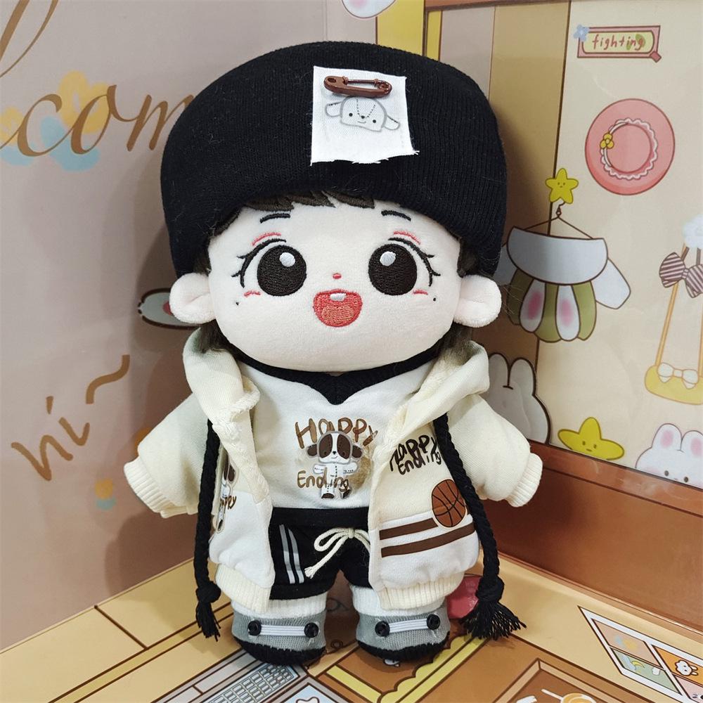 Sun Yingsha 20cm Plush Star Doll - Cute Holiday Toy Gift