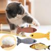 Catnip Toy For Cat Bite-Resistant Calming Exerciser Kitten Catnip Fish Shape Toys For Small Medium Large Breeds Bedroom Study