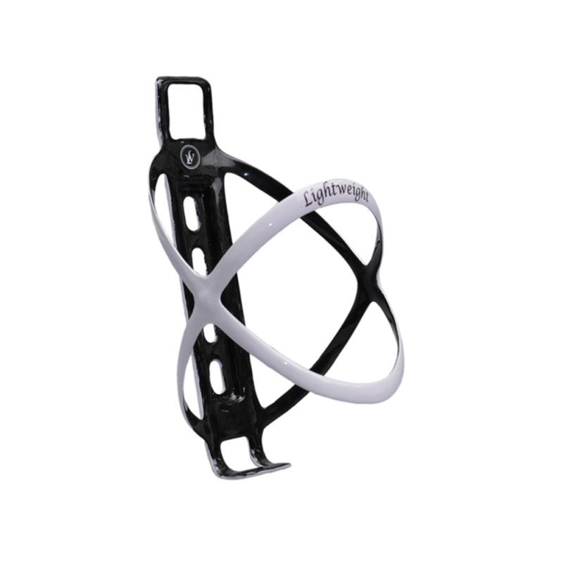 Leichter Fahrrad-Flaschenhalter, professioneller Universal-Flaschenhalter aus LW-Carbonfaser, 18 g, mit Box