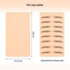 Semi-Permanent Microblading Practice Skin: Soft Silicone Eyebrow, Eye, and Lip Simulation for Beginners; Eyeliner Won't Smudge