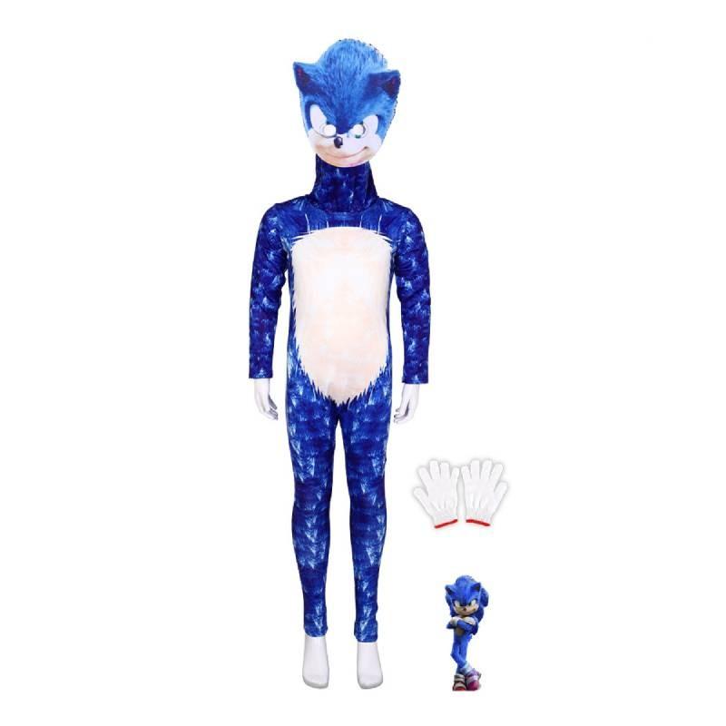 

Cartoon Costume Cosplay Jumpsuits Halloween Performance Party 140 синий