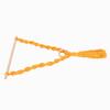 Paper Towel Holder Fabric Knitted Log Hemp Rope Hanger with Tassel for Photo Hanging Accessory Organizing