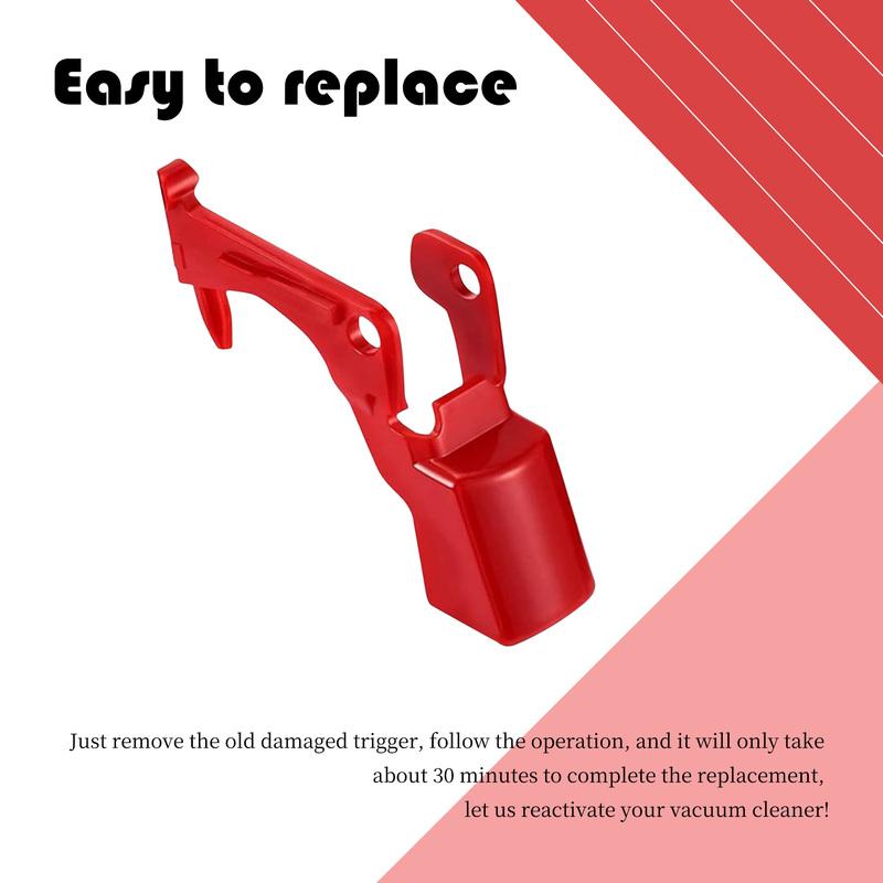 Upgrade metal trigger switch compatible Dyson V10 V11 SV12 SV14 vacuum cleaner repair accessories, power switch button replaceme