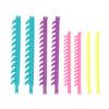 30Pcs/Set 2.3/3.3/4/5Mm Hair Root Perm Rods Bars Curlers With Clips Bangs Fluffy Salon Hair Rollers Set Hair Styling Tools