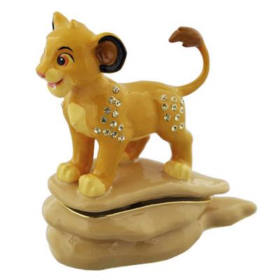 [Q3877] - 'Simba' Jewelry Box (Disney) - 9 Cm