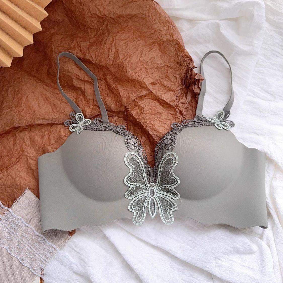 

Women Trackless Bras Soft Sexy Lingerie Fashion Lady Underwear 34/75AB