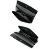 [Sumi] Tochigi Leather Wallet Men's/Women's Flap Long Wallet Black Plwol0007_bk