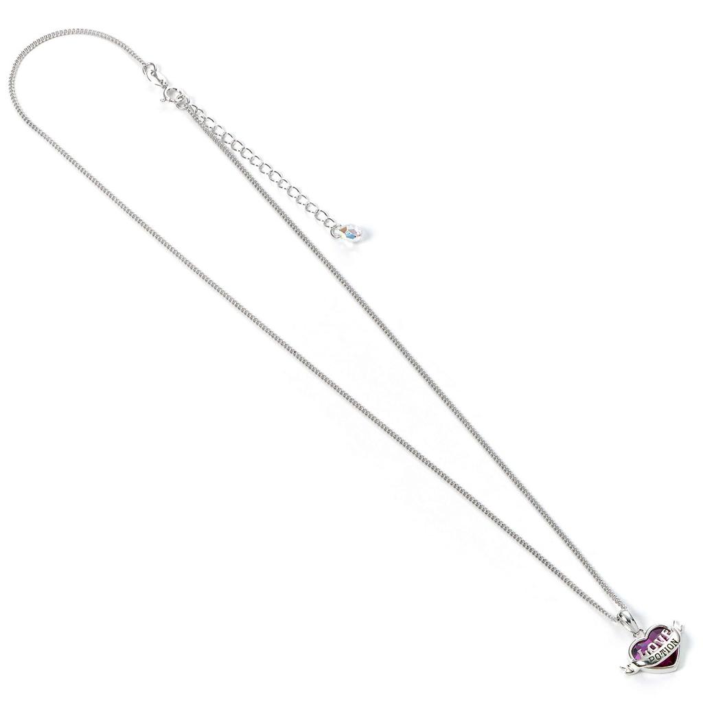 Harry Potter Sterling Silver Love Potion Necklace With Crystals