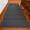 New 76X20cm Staircase Mat Non-Slip Self-adhesive Door Mat Soft Stripe Safety Stair Tread Carpet Mat Home Decor