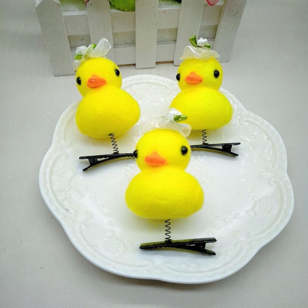 Hairpin Clip Accessories Duckbill Little Yellow Duck