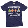 Funny Christmas Joke Shirt Tech supporT Shirt Mens Womens Tees Top Cookies Christmas Funny Ugly Tee