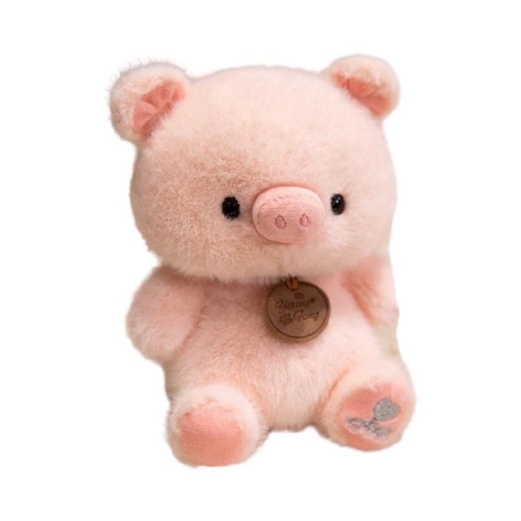 Furry Panda Plush Dolls Animal Kitten Toy Furry Stuffed Toy Cuddle Toy for Birthday Christmas Gifts