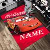 Personalized Name Car Adventure Living Room Non-Slip Area Rug Soft Carpet for Bedroom Kids Playroom Sofa,Office Home Decor Doormat