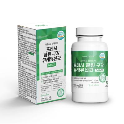 PHARMIZEN Fresh Clean Oral-derived Lactobacillus MAX, 120 Tablets, 1 Unit