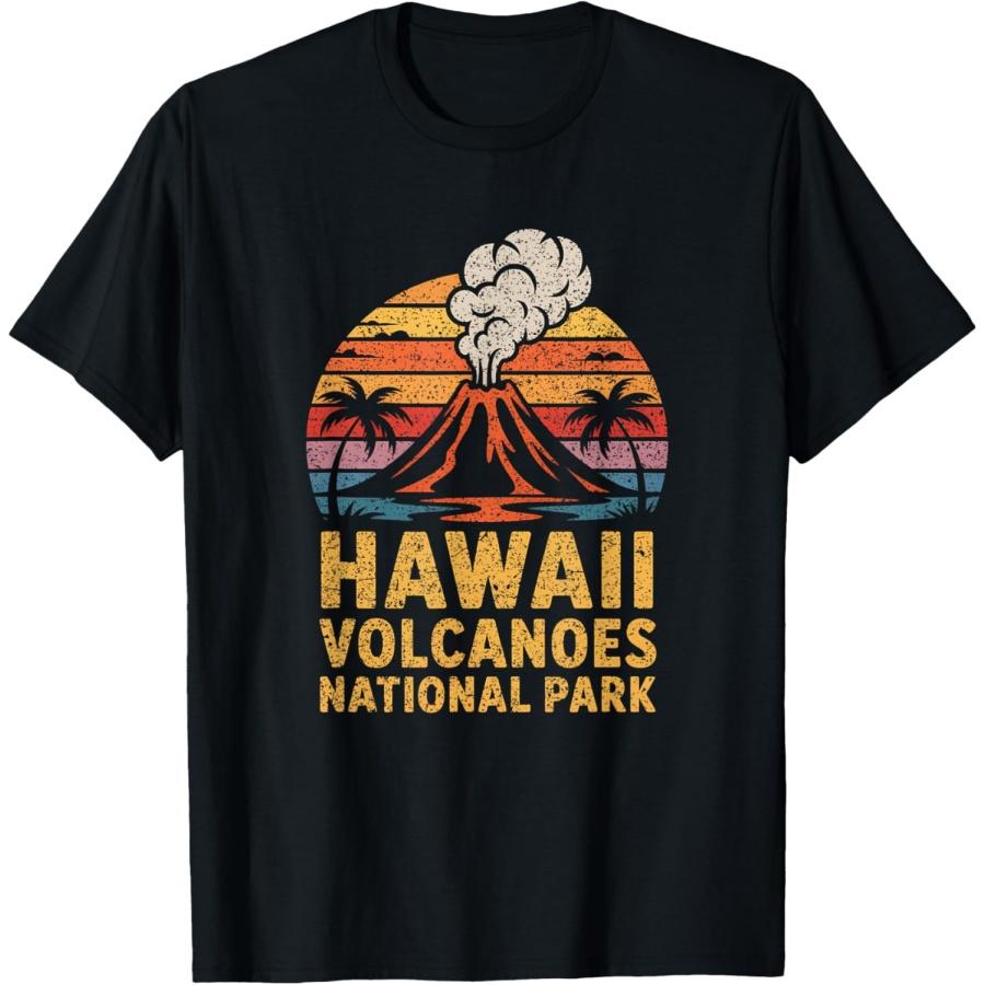 

Hawaii Volcanoes National Park Vacation Hiking Adventure T-Shirt XXXXXL чорний