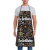 Der Grillvater Lustige Grillkoch Schürze Ölbeständiges Polyester Cooler Vater BBQ Haushalt Schürze Männlich Weiblich Erwachsener Friseur