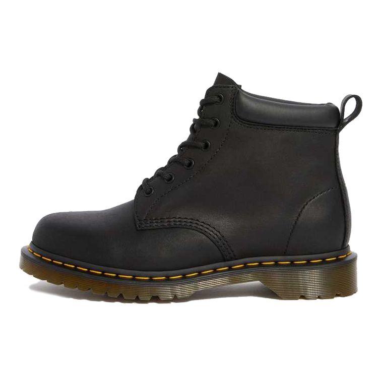 Dr. Martens Leather Comfortable Ankle Boots Unisex boots Black 24258001