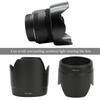 2PCS ET-83II Plastic Black Camera Mount Lens Hood Fit for Canon EF 70-200mm f2.8L USM Lens