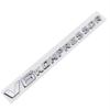 3D ABS V6 V8 V12 COMPRESSOR Car Side Emblem Trunk Badge Sticker For Mercedes Benz W212 W213 W204 W205 W168 W176 CLK GLA G63 G500
