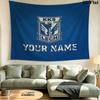 Custom Name Lech Poznan Printed Tapestry – Wall Hanging for Bedrooms, Dorms, and Home Decor