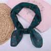 Lady Neckerchief Dotted Neck Scarf for Casual and Formal Attire Square Scarf
