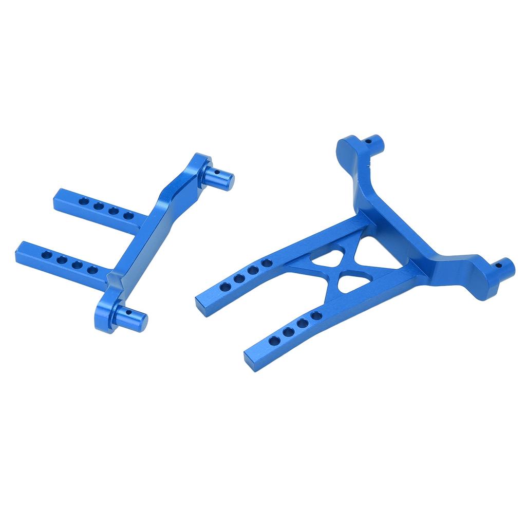 RC Metall Vordere Hintere Karosseriehalter Schalenpfosten für Traxxas LaTrax Teton 118 RC Auto Upgrade TeileBlau