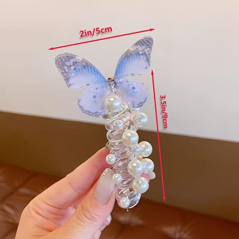 Mesh Butterfly Headbands for Girls – Cute Round & Floral Design, Perfect for Daily & Party Wear – All-Season